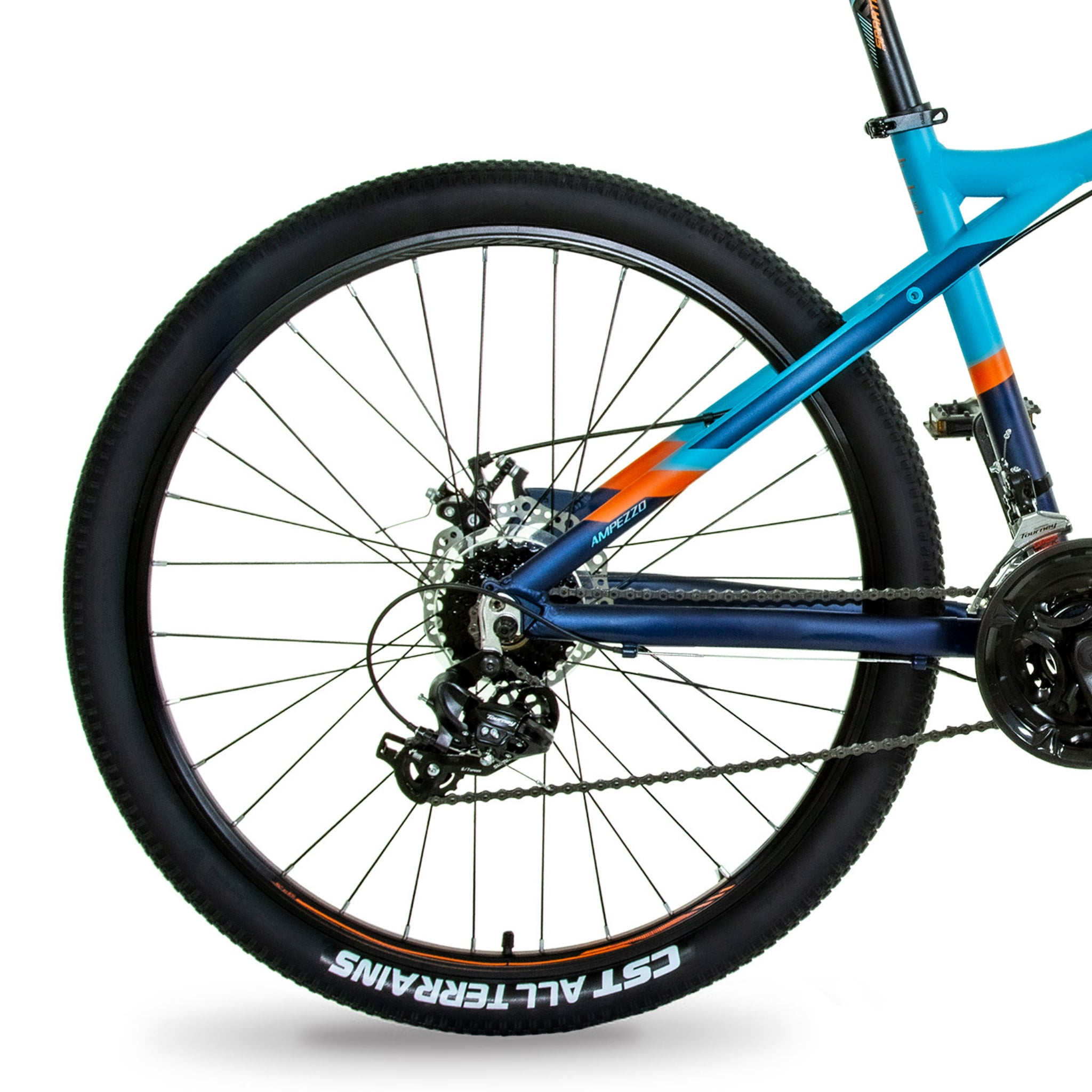 Spartan 27.5" Ampezzo Men's MTB Alloy Bicycle Blue Default Title