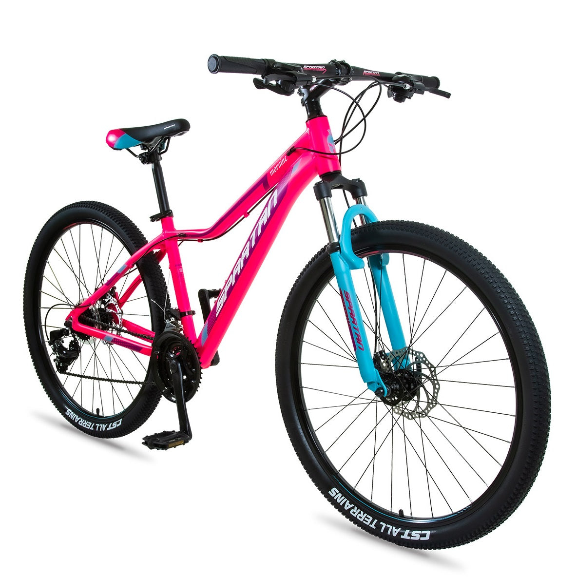 Spartan 27.5" Moraine MTB Alloy Bicycle Pink