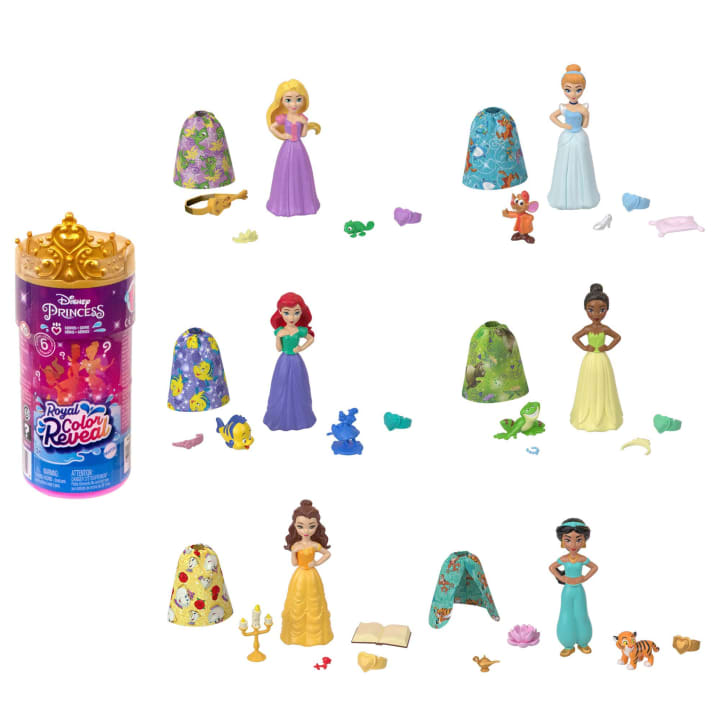 Disney Princess Small Doll - Royal Color Reveal Spring